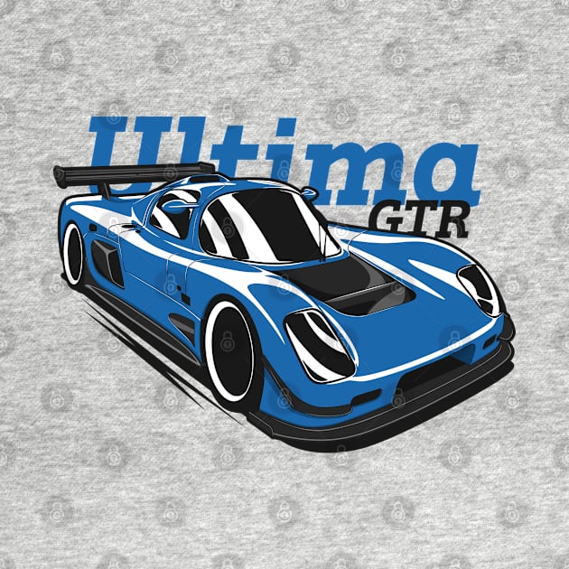 Blue Ultima GTR Supercar by KaroCars